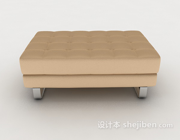 现代风格现代简约沙发凳子3d模型下载
