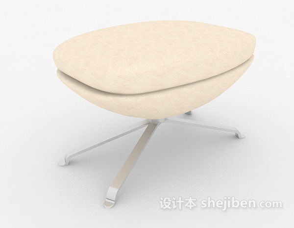 免费现代沙发凳3d模型下载