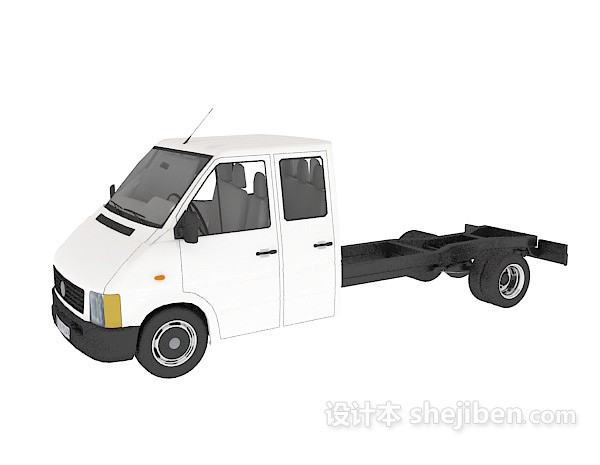 免费小货车3d模型下载