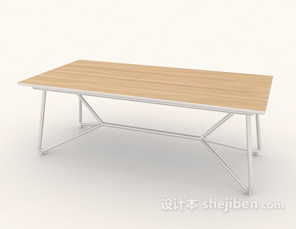 免费现代简单餐桌3d模型下载