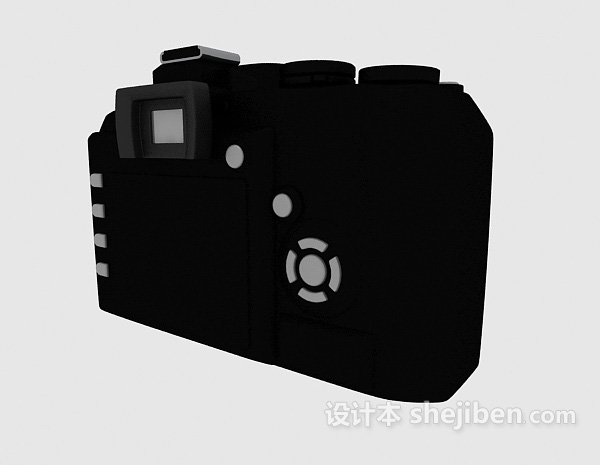单反相机3d模型下载