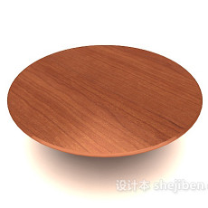 圆形母子餐桌3d模型下载