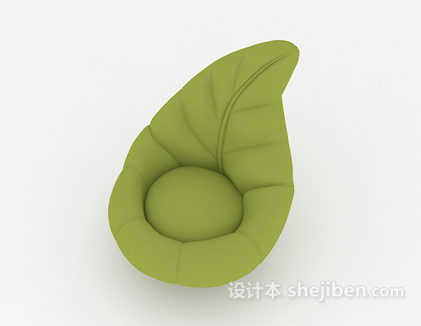 免费现代个性单人沙发3d模型下载