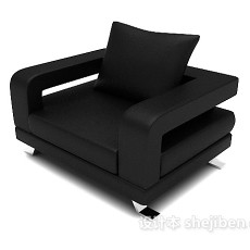 个性设计单人沙发3d模型下载