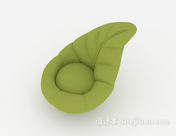 设计本现代个性单人沙发3d模型下载