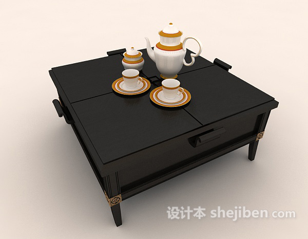 其它日式餐桌3d模型下载