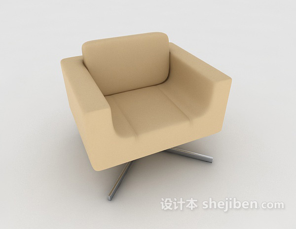 设计本家居简约休闲椅子3d模型下载