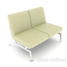 双人休闲椅3d模型下载