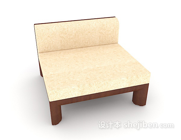 新中式简单休闲椅
