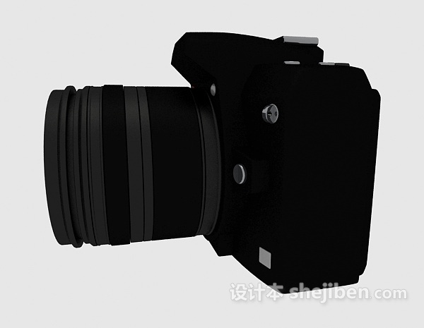 免费单反相机3d模型下载
