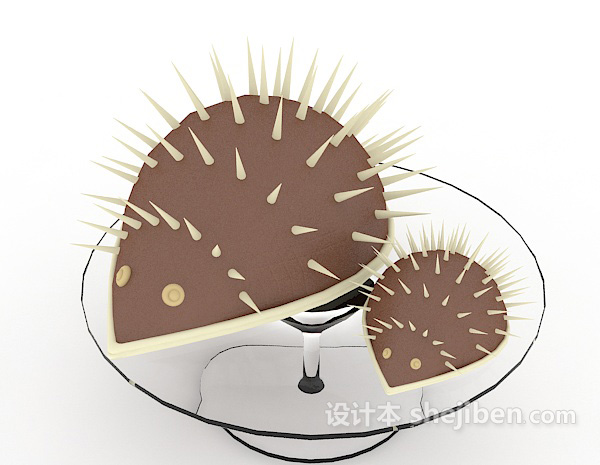 免费个性造型蛋糕3d模型下载