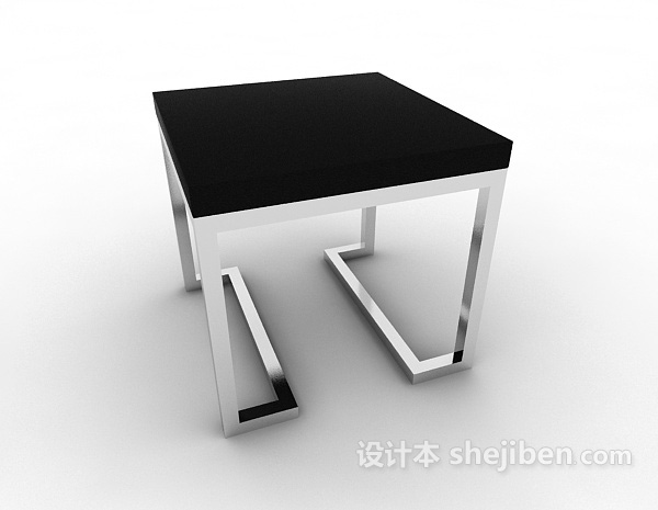 免费现代简单家居凳3d模型下载