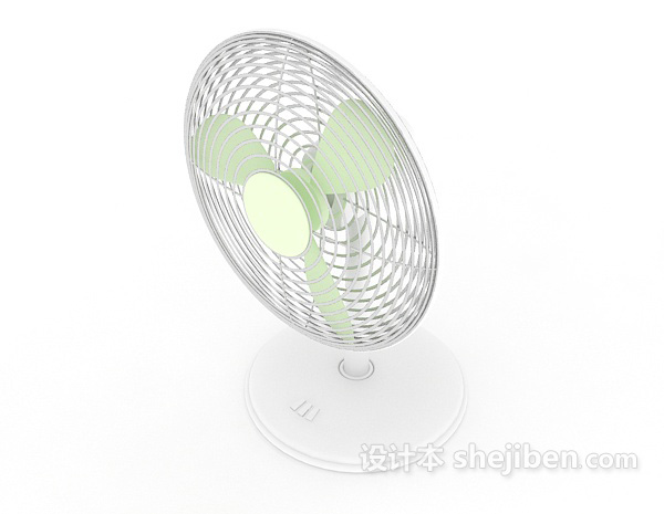 免费小型电风扇3d模型下载