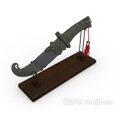 匕首3d模型下载