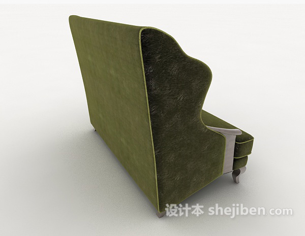 设计本简单欧式家居沙发3d模型下载