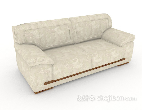 现代简单双人沙发