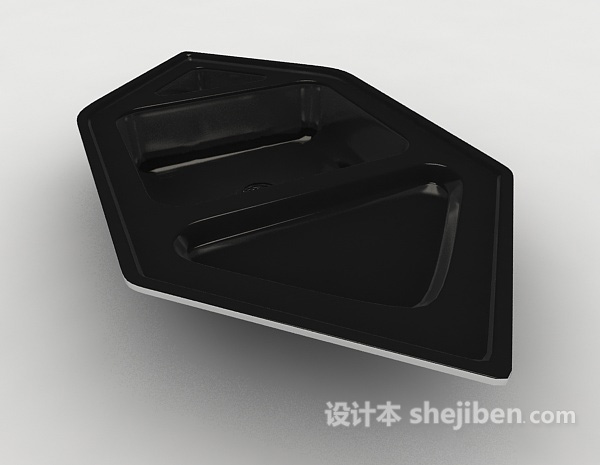 现代风格简单饭盒3d模型下载