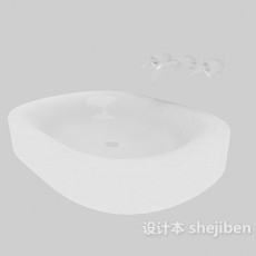 浴室家居洗手池3d模型下载