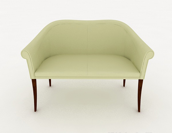现代风格现代简单家居沙发3d模型下载