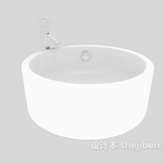 浴室洗手盆3d模型下载