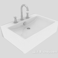 厨卫间洗手池3d模型下载