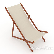 沙滩椅3d模型下载