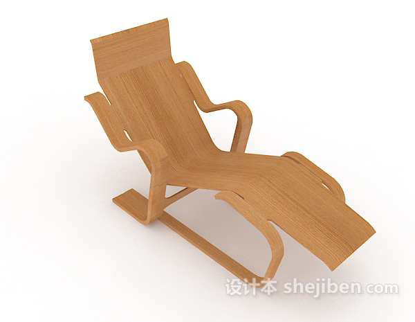 人体设计休闲椅3d模型下载