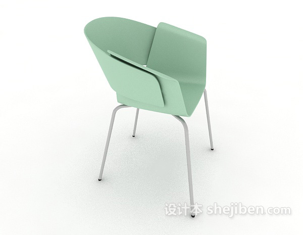 免费休闲简单休闲椅3d模型下载