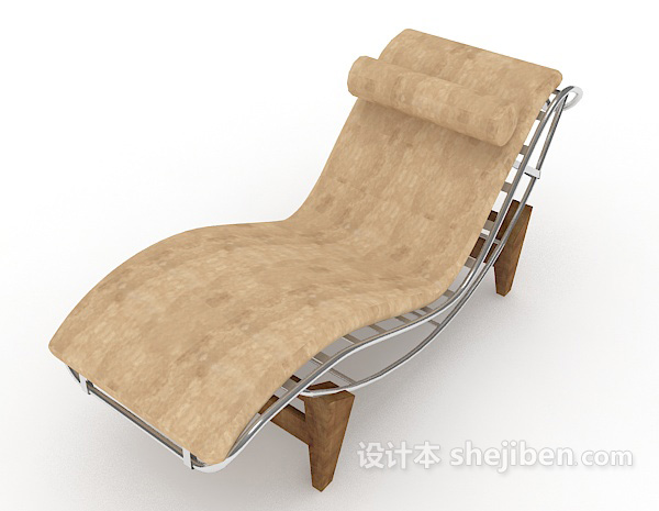 现代风格简约大方休闲椅3d模型下载