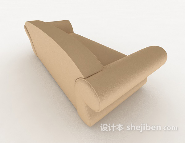 设计本家居简单沙发3d模型下载