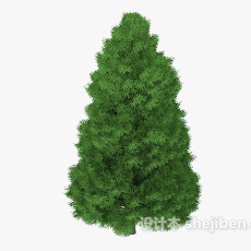 绿色松树3d模型下载