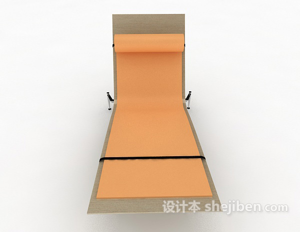 现代风格简单躺椅3d模型下载