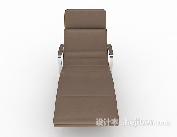 现代风格家庭单人休闲椅3d模型下载