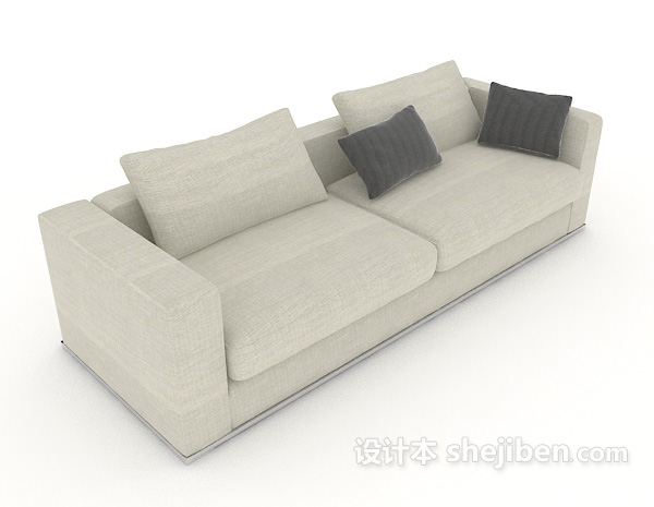 现代简单大方双人沙发