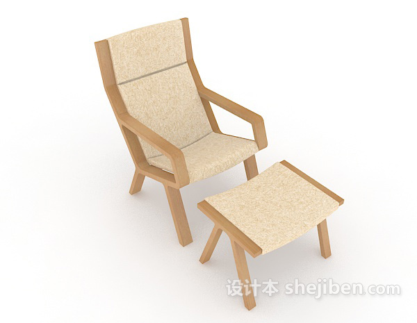 木质简约休闲椅子