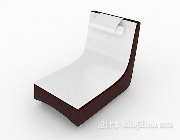 现代风格个性简约单人沙发3d模型下载