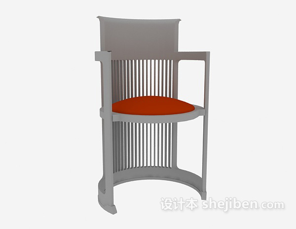 中式风格家居木椅3d模型下载
