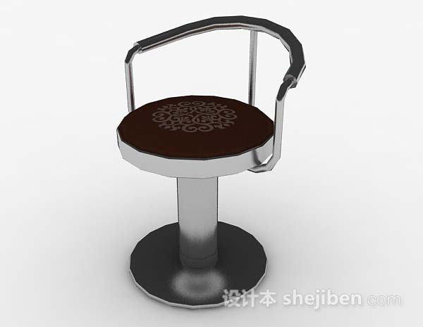 现代风格休闲简约椅子3d模型下载
