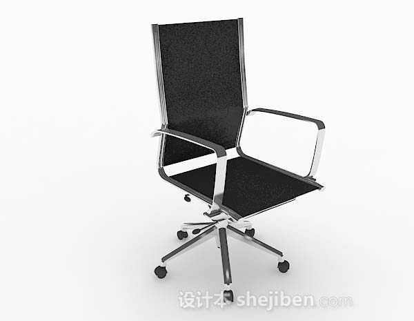 现代黑色简约椅子