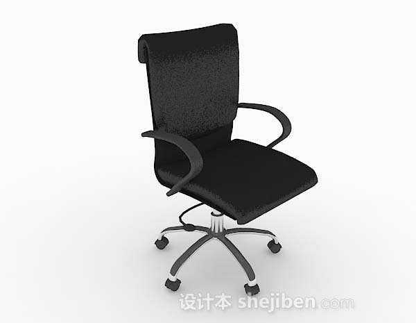 现代黑色办公椅子