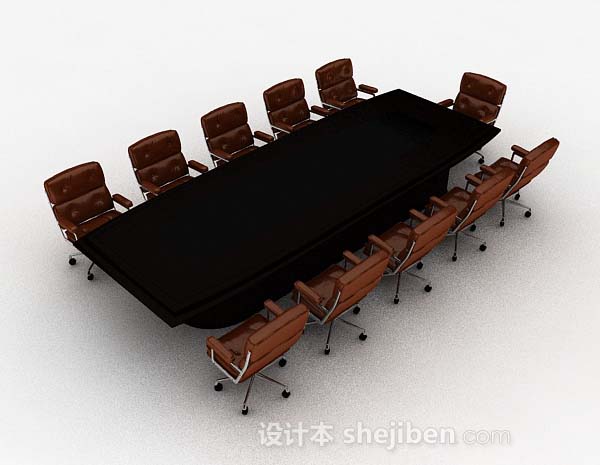 现代高档会议桌椅