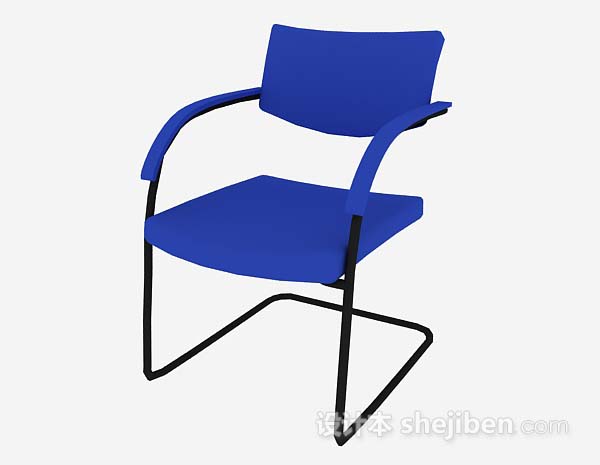 蓝色休闲椅