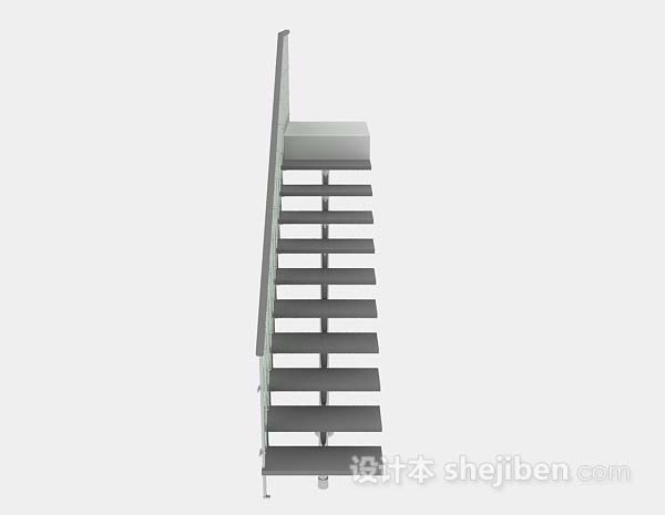 设计本简单楼梯3d模型下载