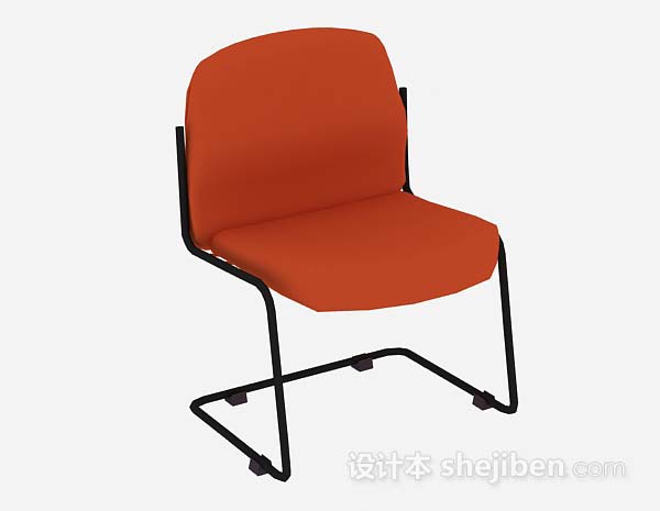 橙色休闲椅