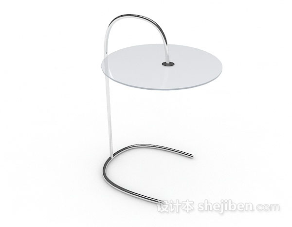 现代个性玻璃小餐桌3d模型下载