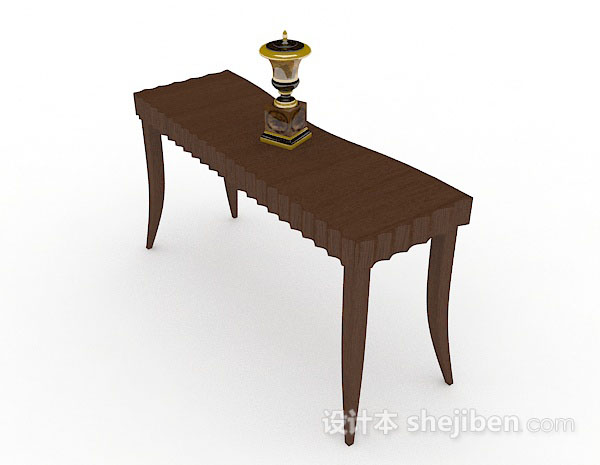 木质装饰摆设桌