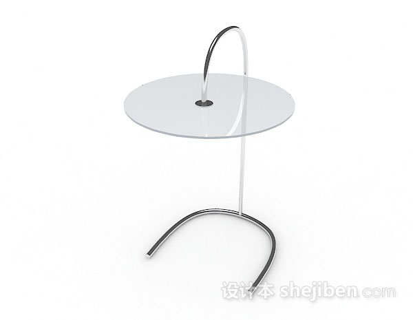 现代风格现代个性玻璃小餐桌3d模型下载