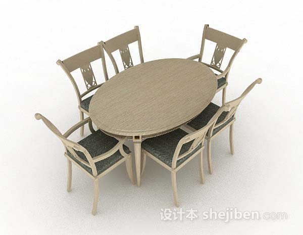 木质家居餐桌椅