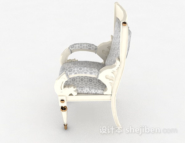 设计本欧式家居椅子3d模型下载