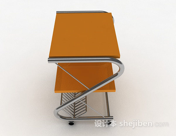 设计本移动小餐桌3d模型下载